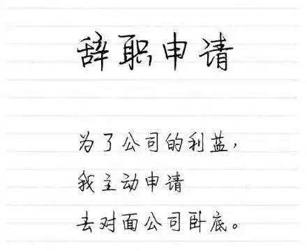 离职原因